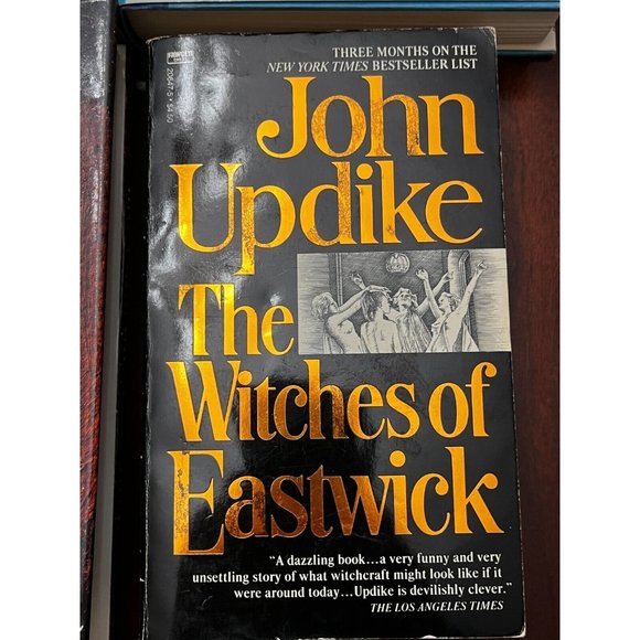 John Updike Lot 4 Books problems, trust me, seek my face, witches of Eastwick - Picture 2 of 8